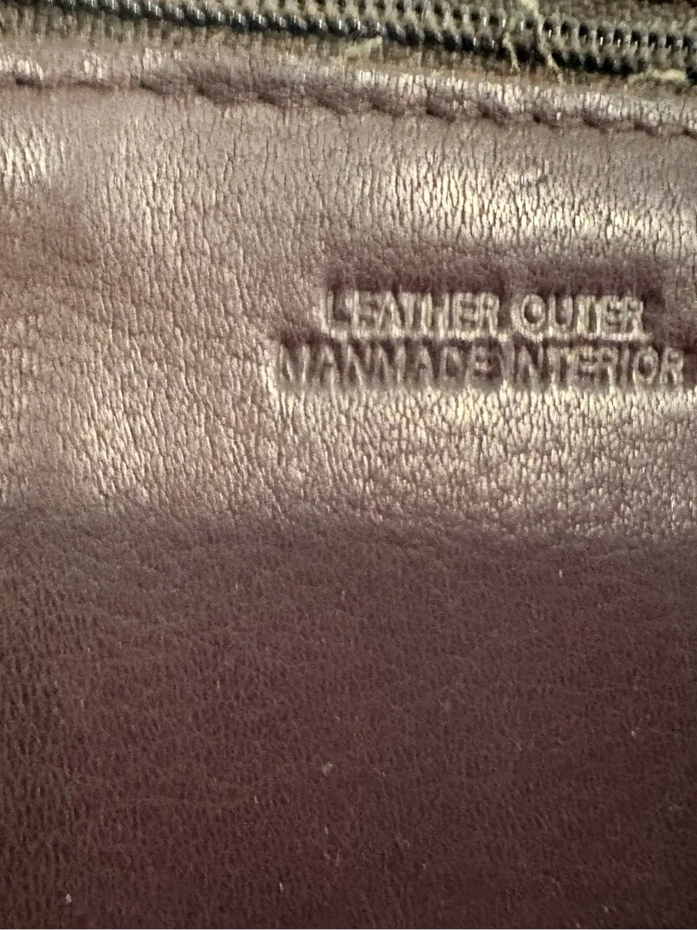Relic Dark Brown Leather Zip-Around Wallet with Front Flap